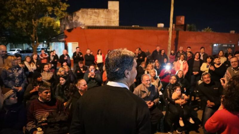 CAPITANICH DEFINIÓ AGENDA DE TRABAJO CON VECINAS Y VECINOS DE BARRIOS DEL SUR DE RESISTENCIA