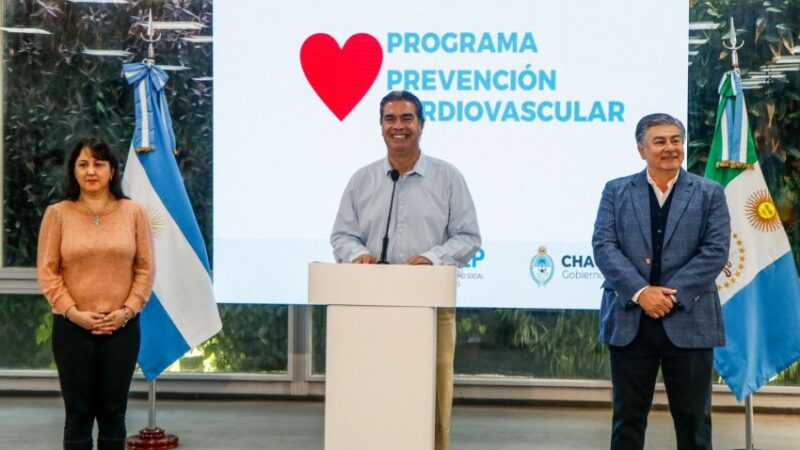 CAPITANICH PRESENTÓ EL PROGRAMA DE PREVENCIÓN CARDIOVASCULAR PARA AFILIADAS Y AFILIADOS DEL INSSSEP