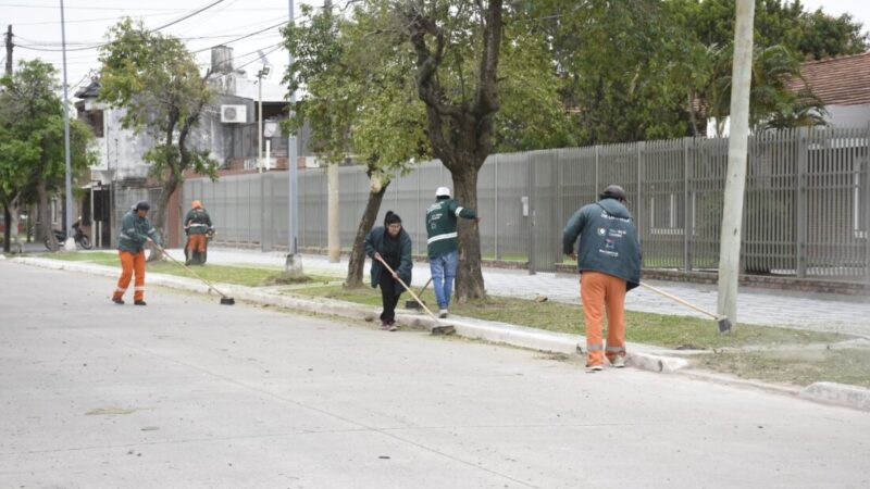 RESISTENCIA EJECUTA UN AMPLIO OPERATIVO DE SANEAMIENTO INTEGRAL EN VILLA DON RAFAEL