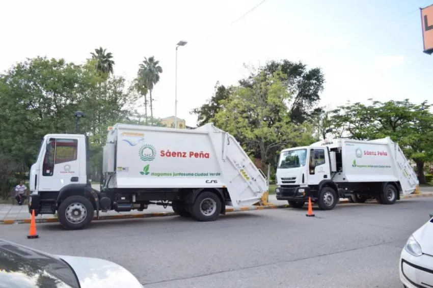 La Municipalidad de Sáenz Peña informó que la recolección de residuos será normal durante la próxima semana