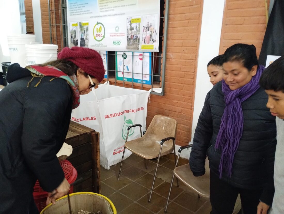 El plan «Sáenz Peña Sustentable y Circular» dijo presente en la instancia regional de la Feria de Ciencias