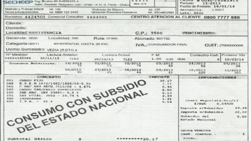 Reiteran adherirse al subsidio para la tarifa eléctrica ¿Cómo hacerlo?