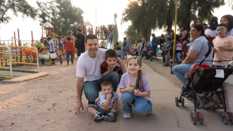 Sáenz Peña: Gran festejo del Día del Niño en el Parque Temático