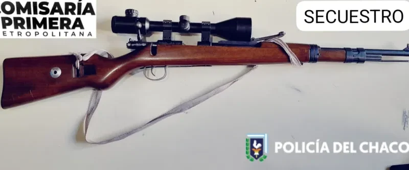 Resistencia: Un hombre limpiaba un rifle y se le disparó en la mano