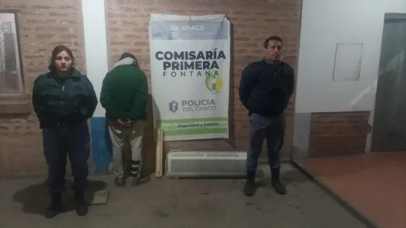 Fontana: Delincuente entró a robar a una sala velatoria y quedó detenido