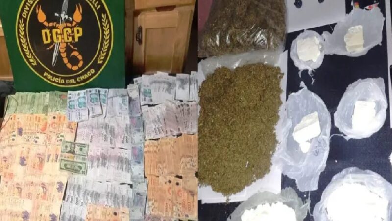 Resistencia: Golpe al narcotráfico: tras varios allanamientos secuestraron 5 millones de pesos